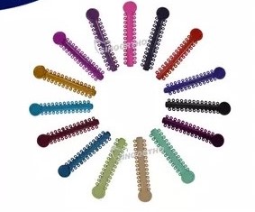 Ortodontické ligatury elastické